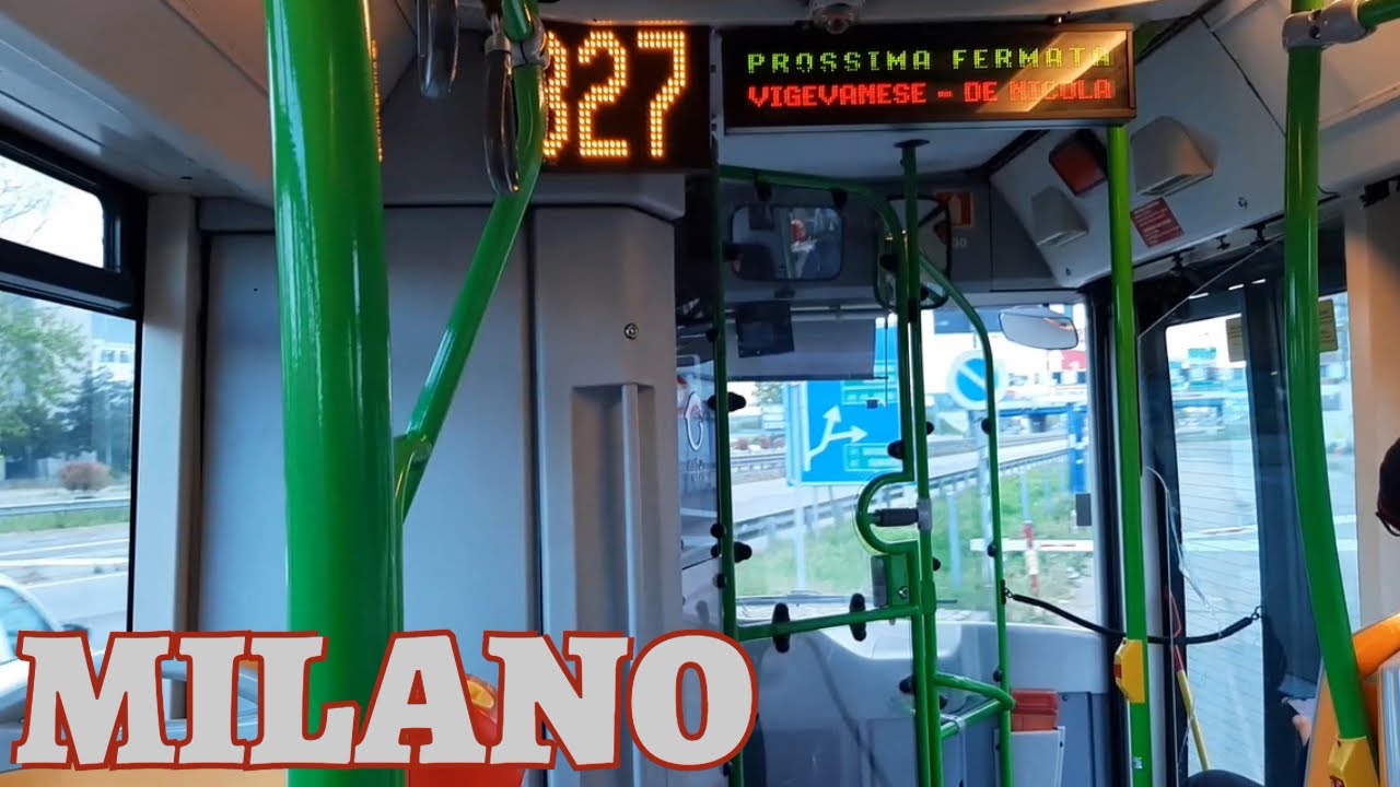 Italian Bus Ride | ATM Milano Linea 327 #6230 Irisbus Citelis 12 Cursor