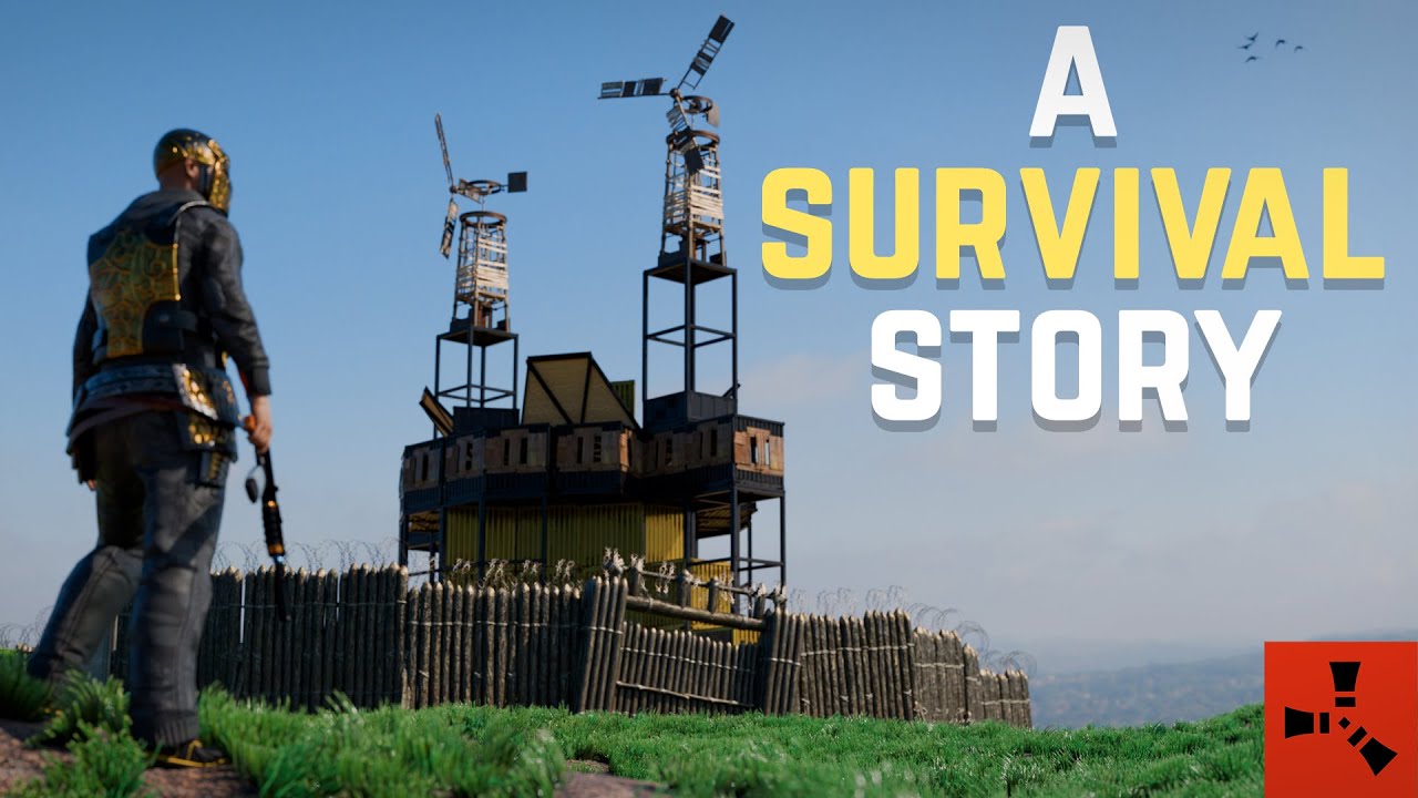 A SOLO Rust Survival Story (Movie) 2x raid defences