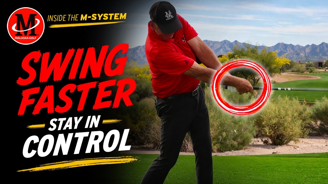 How to Swing Faster Without Losing Control | Malaska Golf