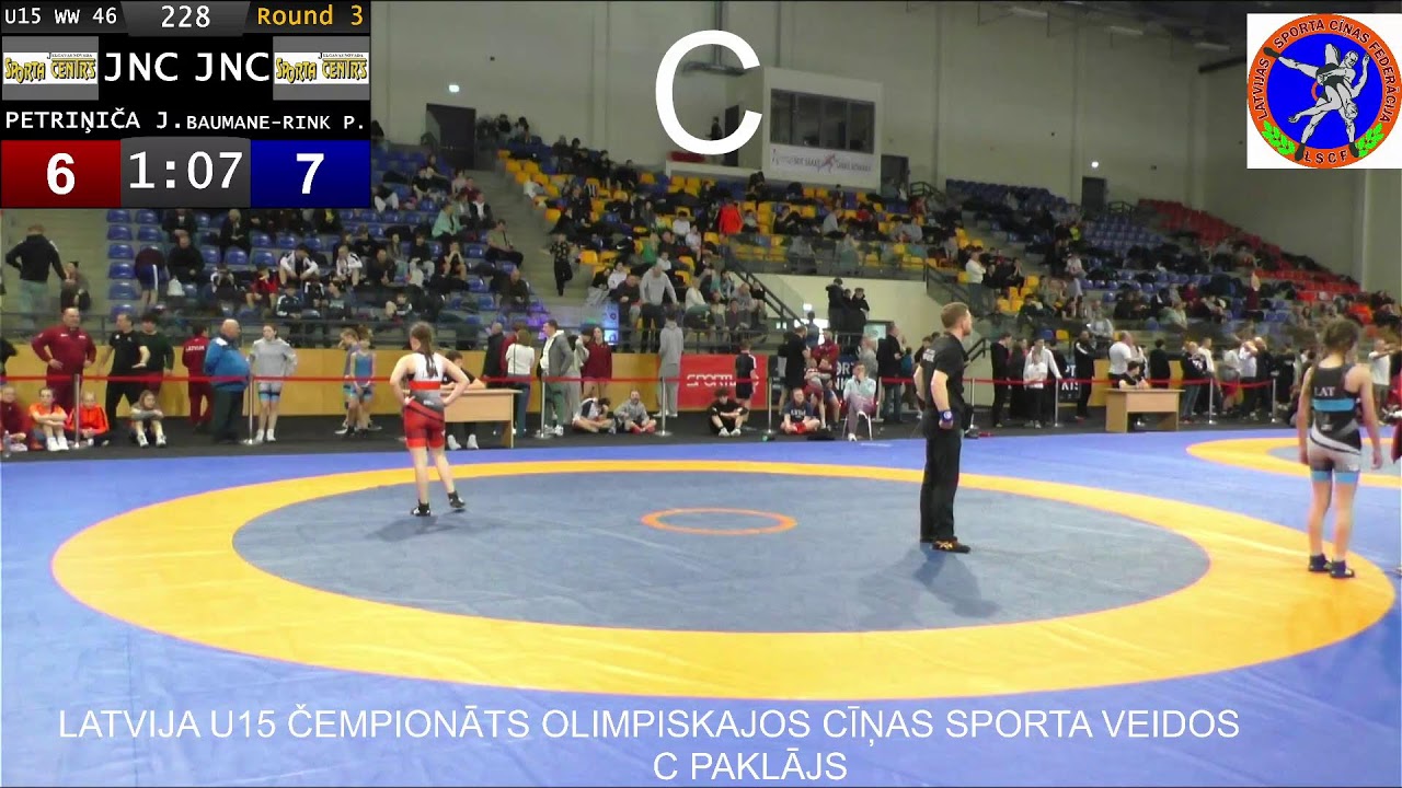 LATVIJAS ČEMPIONĀTS OLIMPISKAJOS CĪŅAS VEIDOS PIEAUGUŠAJIEM C PAKLĀJS 7.03.2026.