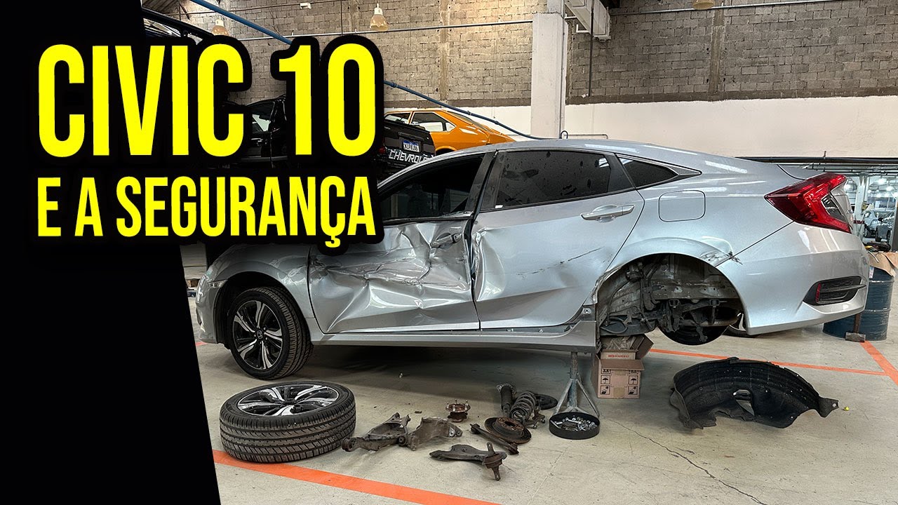 Civic salvou uma vida! Quanto custa reparar o Civic 10? Tonimek Avalia