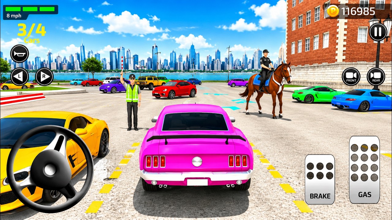 Insane Parking Skill Test | Parking Frenzy 2.0 3D Game Ultra Realistic Car Parking Gameplay Android