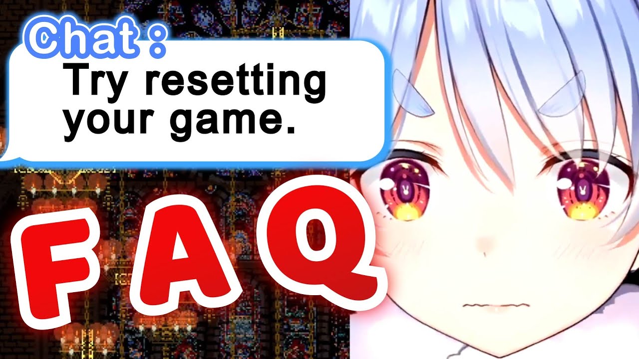 Pekora's Reaction When Someone Told Her to Reset The Game【Hololive | Osekkai VA | Usada Pekora】