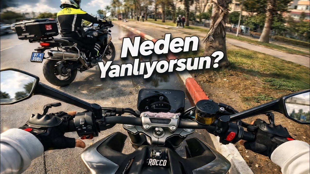 Yanlarken Yakalandı TÜRKİYE'DE YAŞANAN MOTOR KAZALARI VE TARTIŞMALARI
