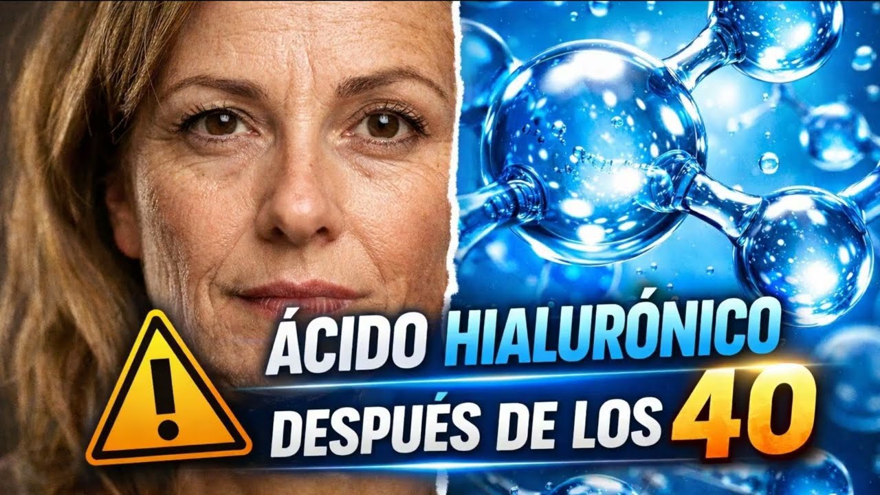 Ácido Hialurónico: por qué tu cuerpo produce menos después de los 40