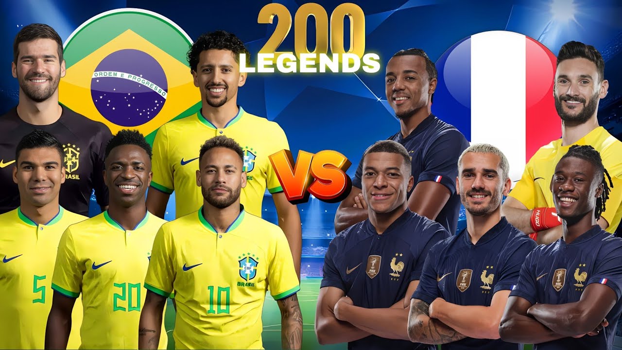 BRAZIL 🆚️ FRANCE 💥[RIVALRY]💥with ULTRA BOSS FINAL 🔥