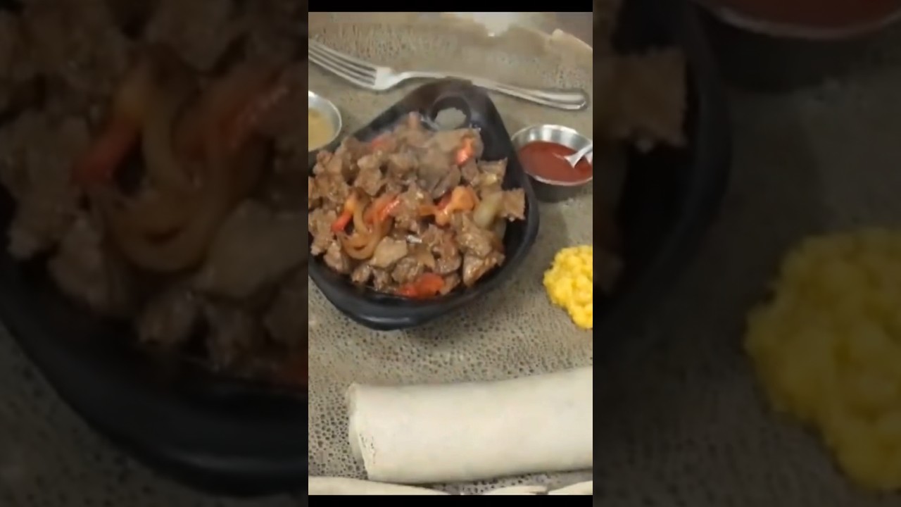 ETHIOPIAN FOOD In Tel Aviv  -  AFRICAN FOOD From Ethiopia In Israel