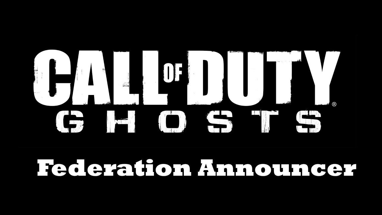 CoD Ghosts: Federation Announcer