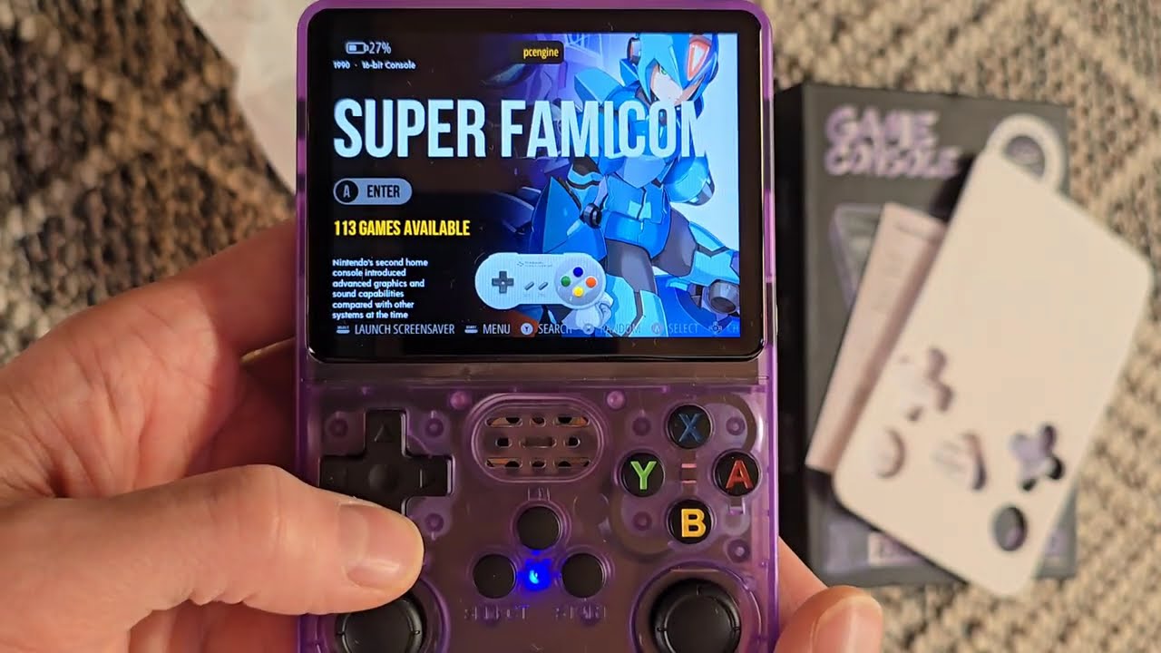 R36S GAME CONSOLE (unboxing)
