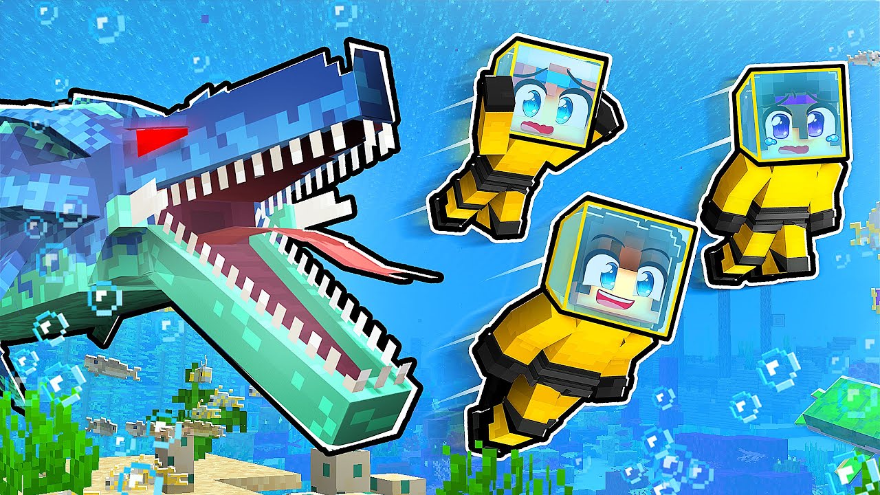 DENİZİN 9,999,999 METRE DERİNLİĞİNDEKİ CANAVAR! 🌊 | Minecraft