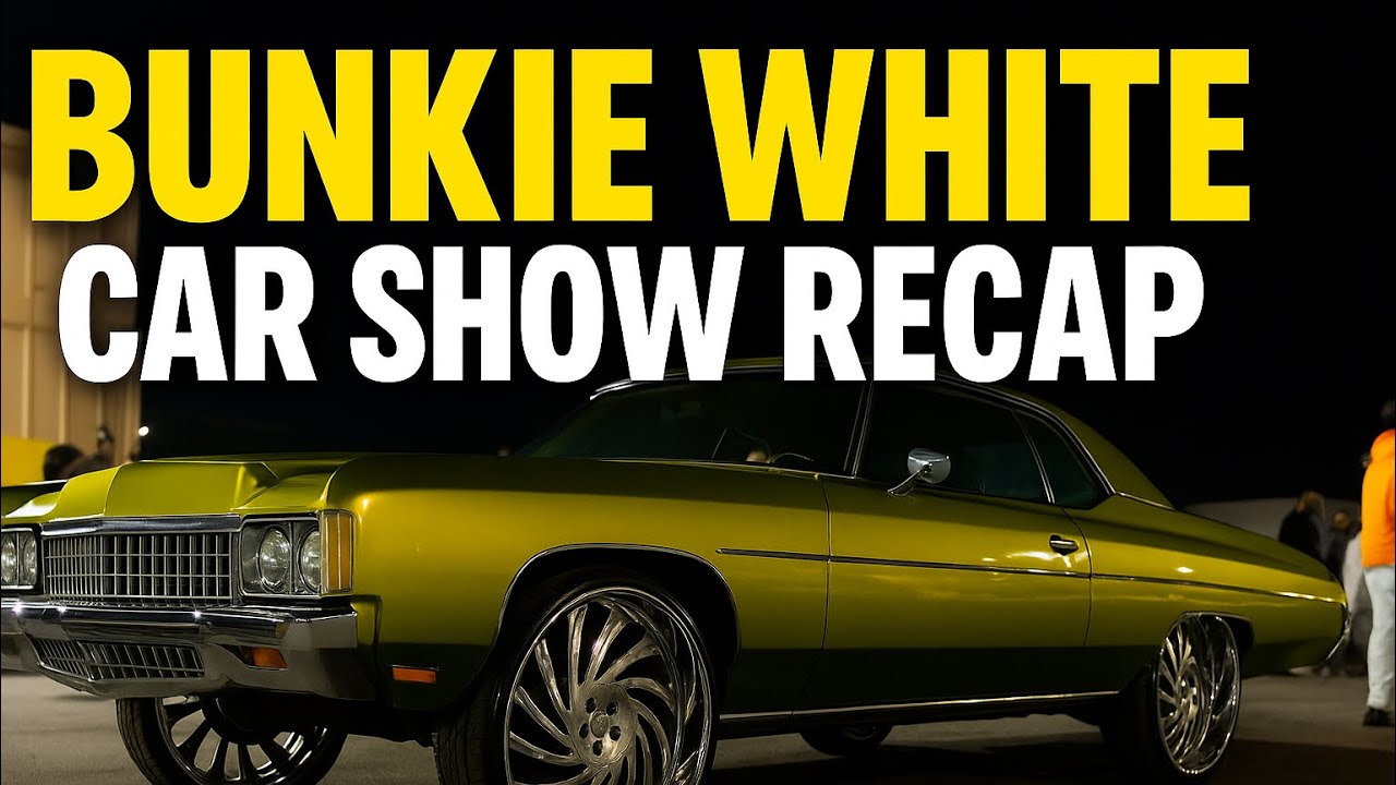@BUNKIEWHITE Car Show 2025 – Albany GA | Donks, Box Chevys, Big Rim Takeover! (Sirbuckfilmz Recap)