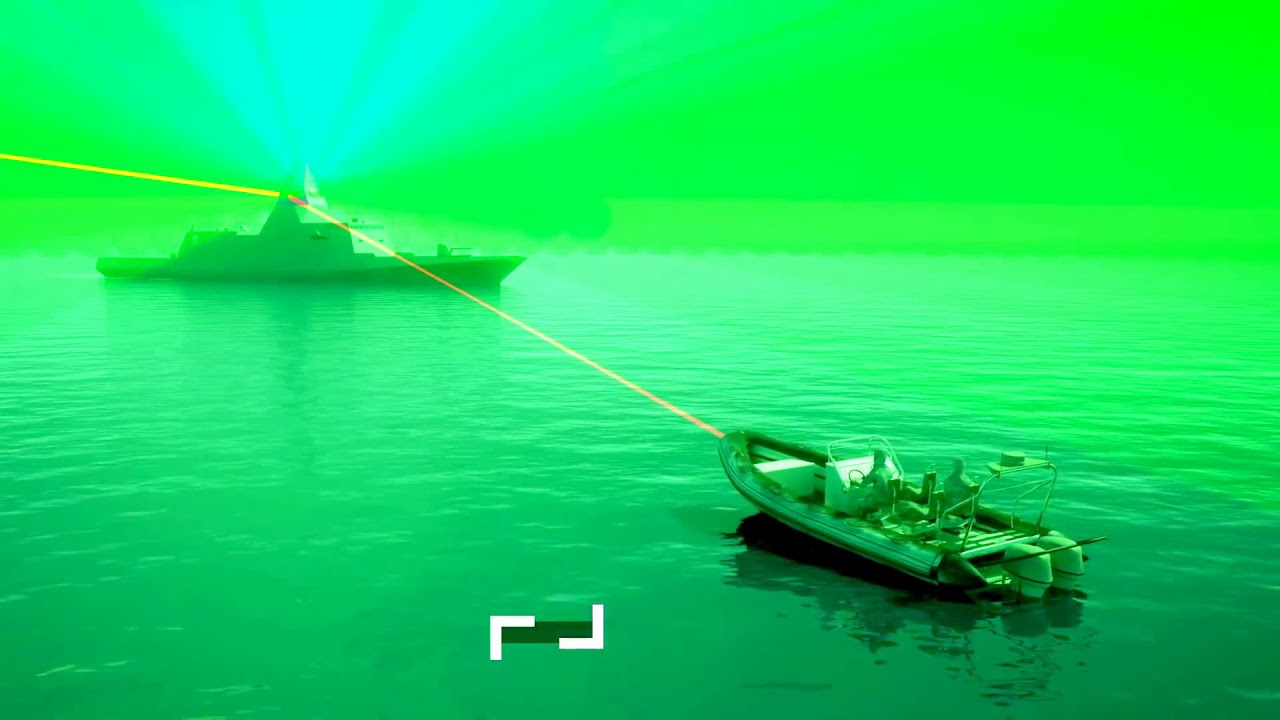 Thales Sea Fire AESA Multi Functional Radars Simulation