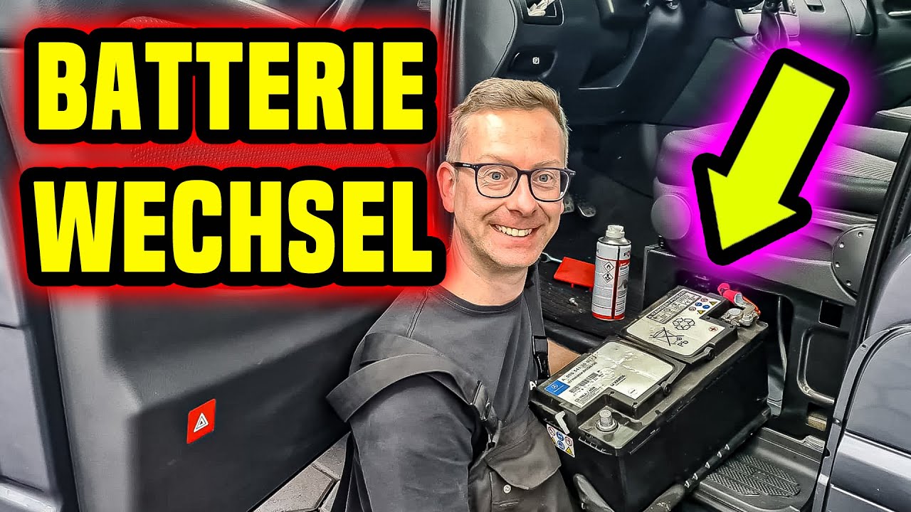 Mercedes Viano Batterie Wechsel
