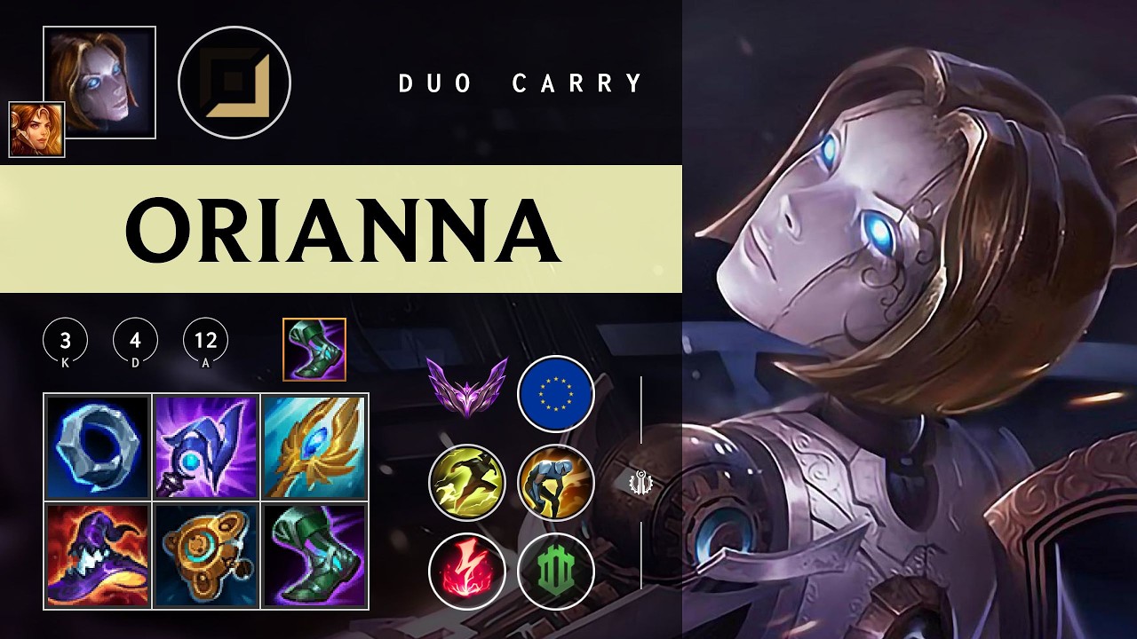 Orianna Carry vs Kai'Sa - EUW Master Patch 26.05