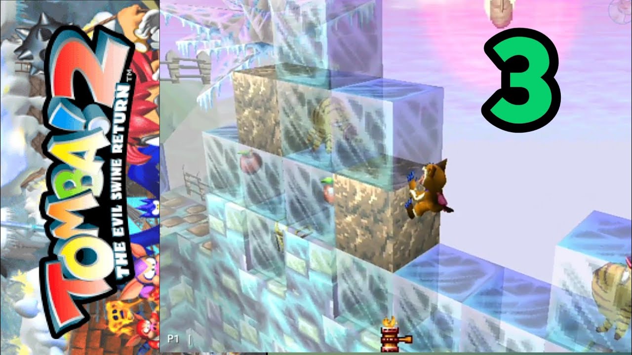Tomba 2 (PS1) Gameplay - Kujara Ranch, Ranch Area, Ranch Summit - 3