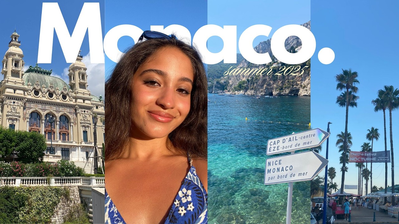 the south called, we answered 🏝️ A few dreamy days in Monaco & the South of France I Ece Gökcü