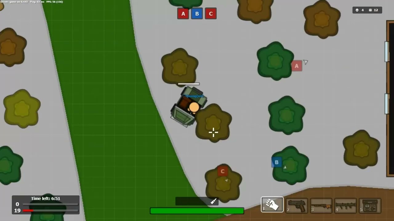 Tôi chơi gà quá mong thông cảm (BattleDudes.io)