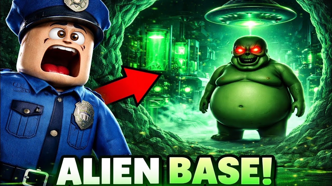 Escaping Alien Base 😱😱 | Escape Barry's Prison (ROBLOX)