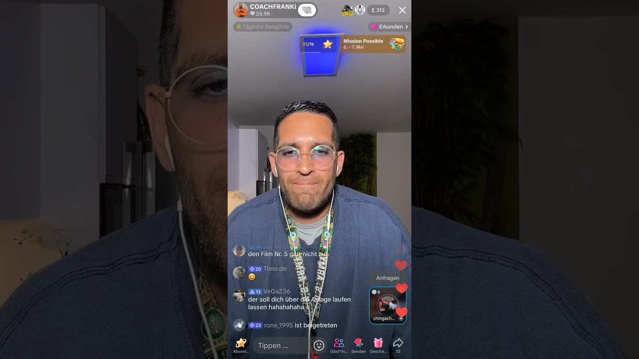 🏅 Coach Franki 07.05.25 - 22 Uhr Stream - der völlig verklatschte Gast🎖
