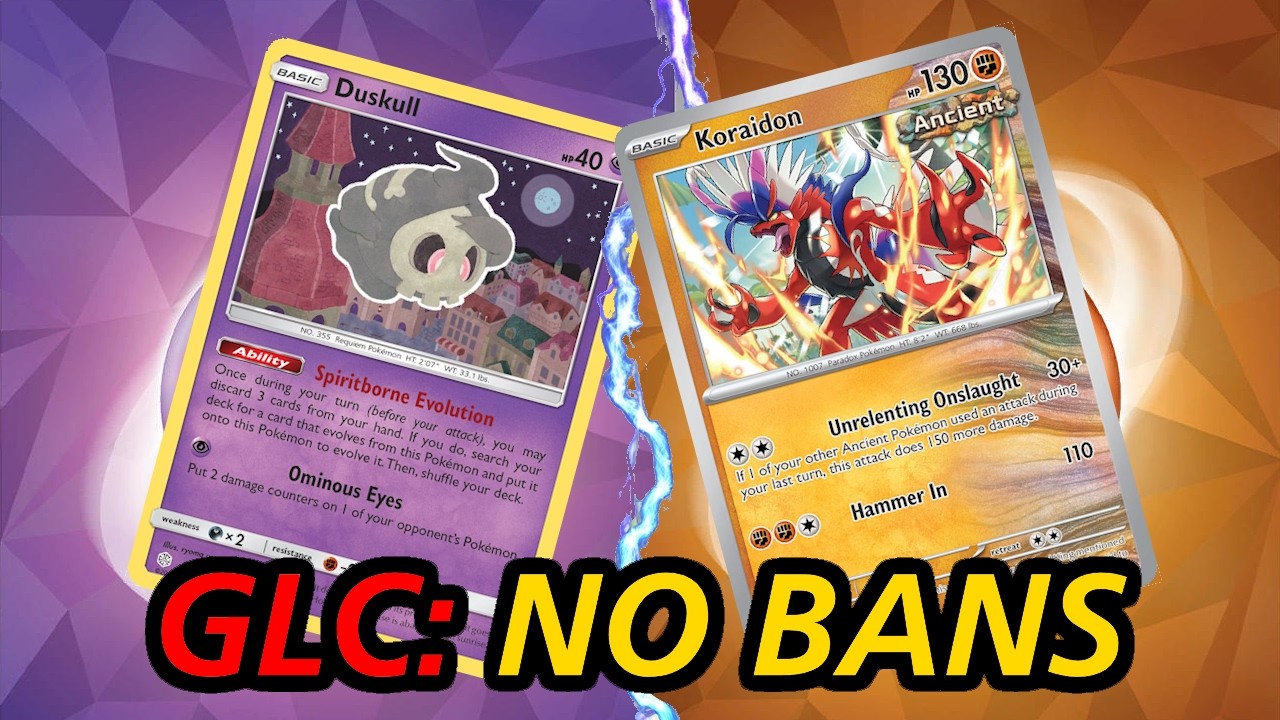 GLC No Bans Round 3 Evan Wicky Koraidon Loop vs Luna Duskull OTK
