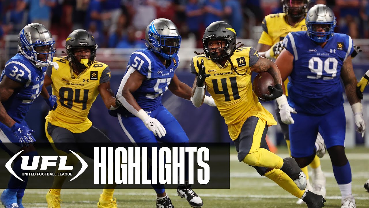 St. Louis Battlehawks vs. San Antonio Brahmas | XFL Conference Championship