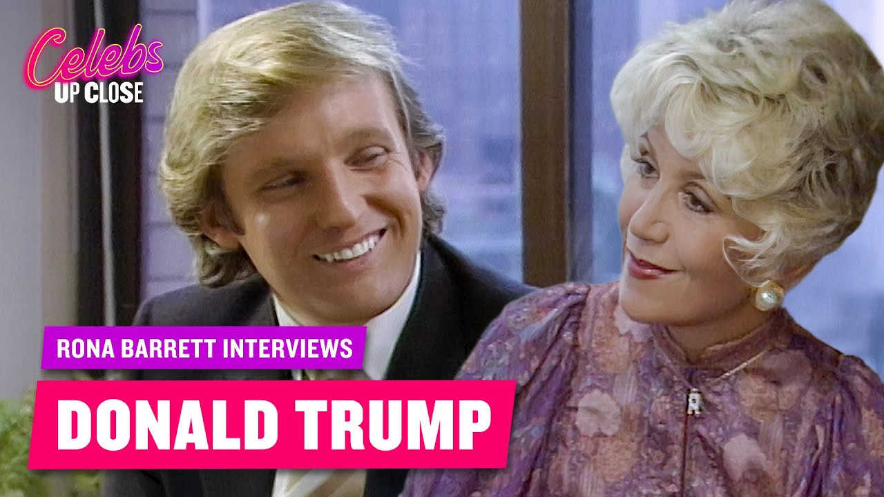 Rona Barrett Interviews Donald Trump | Full Episode | Celebs Up Close