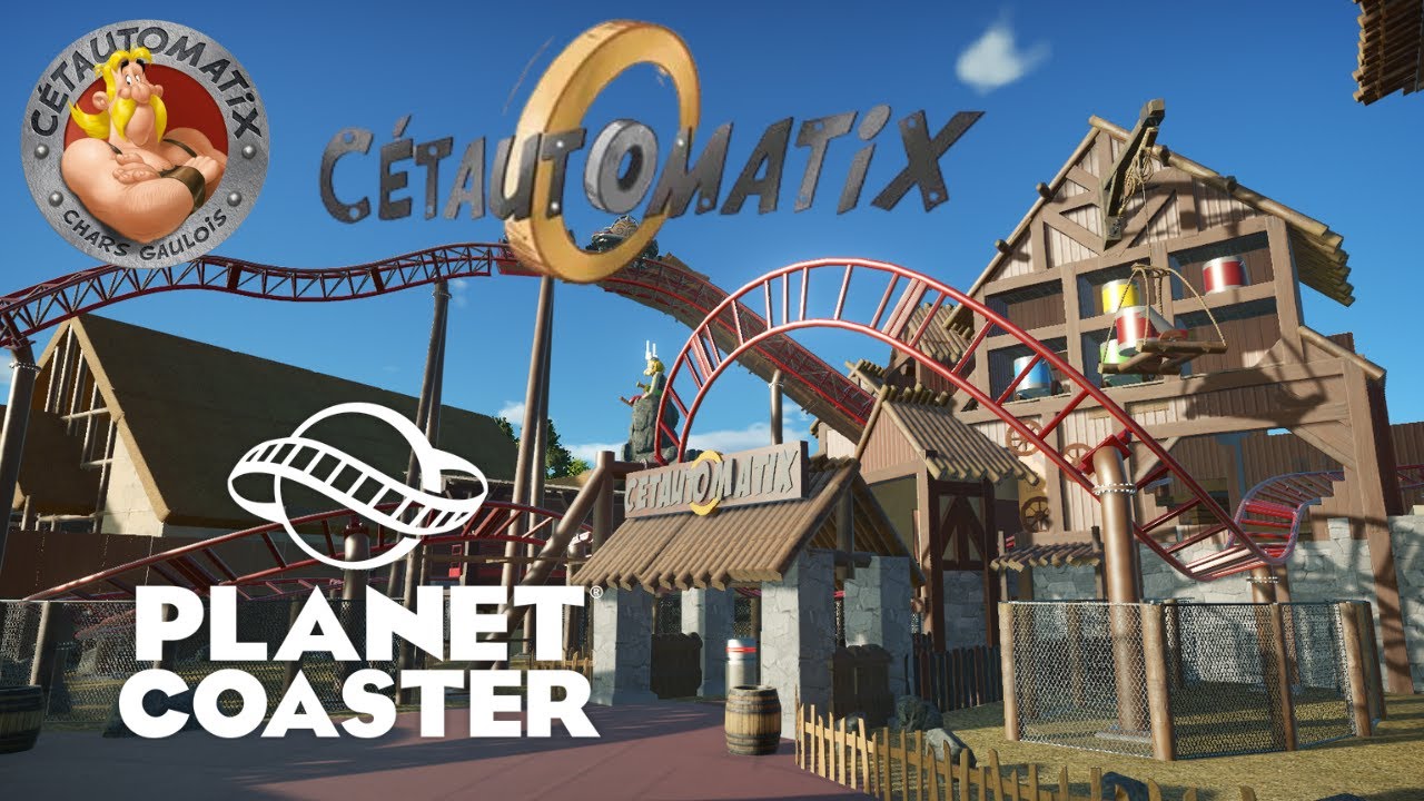 Cétautomatix Sur Planet Coaster