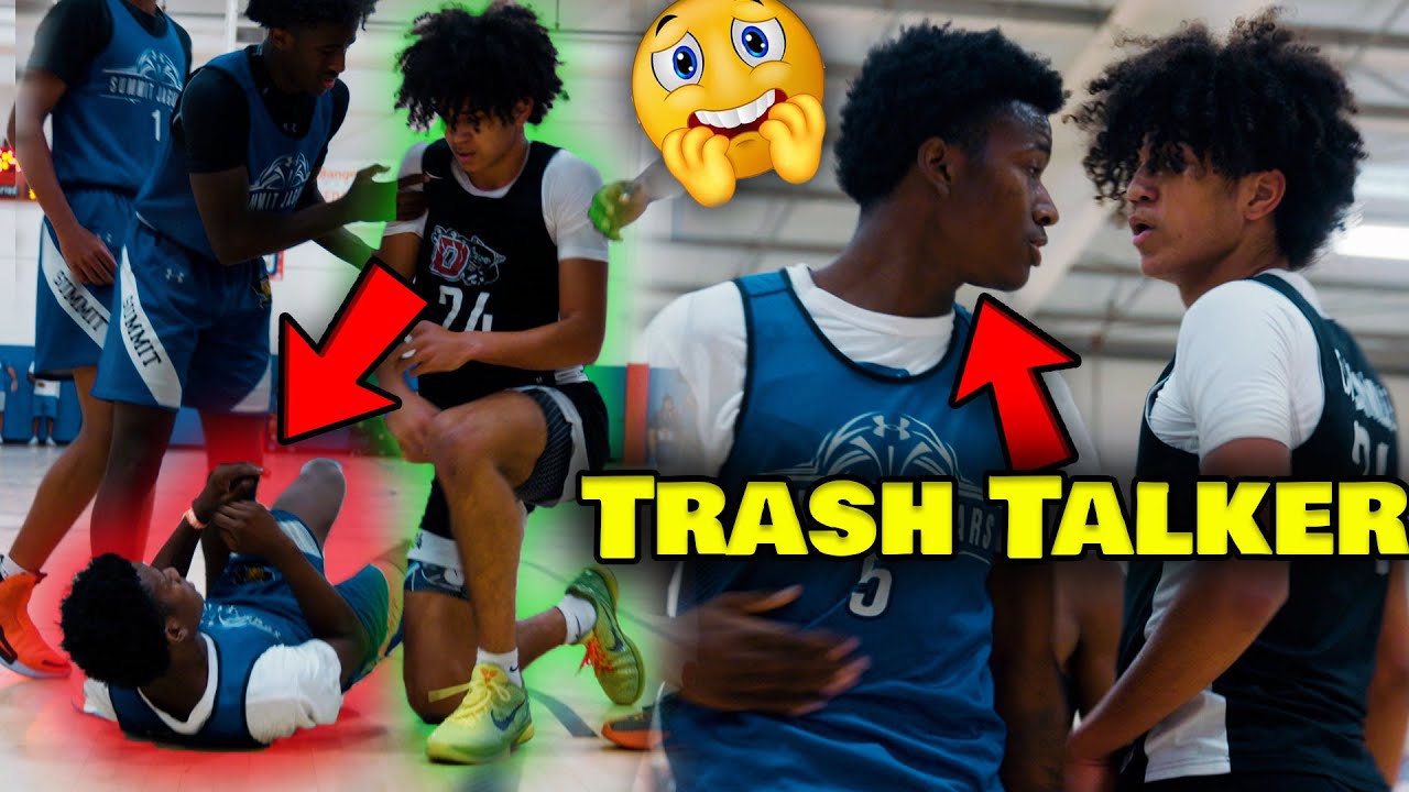 TRASH TALKER Gets EMBARRESSED!! 5 STAR Anthony Black Takes OVER and hits the GAME WINNER??!!