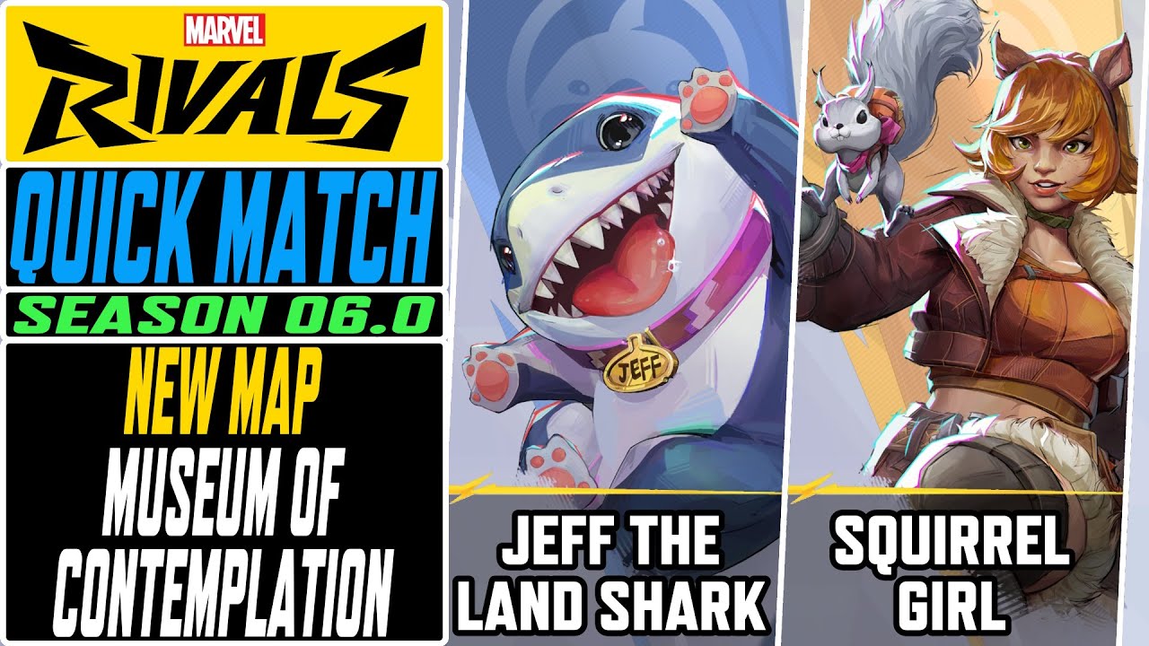 Marvel Rivals | Jeff The Land Shark | Squirrel Girl | S6.0 | Gameplay 187