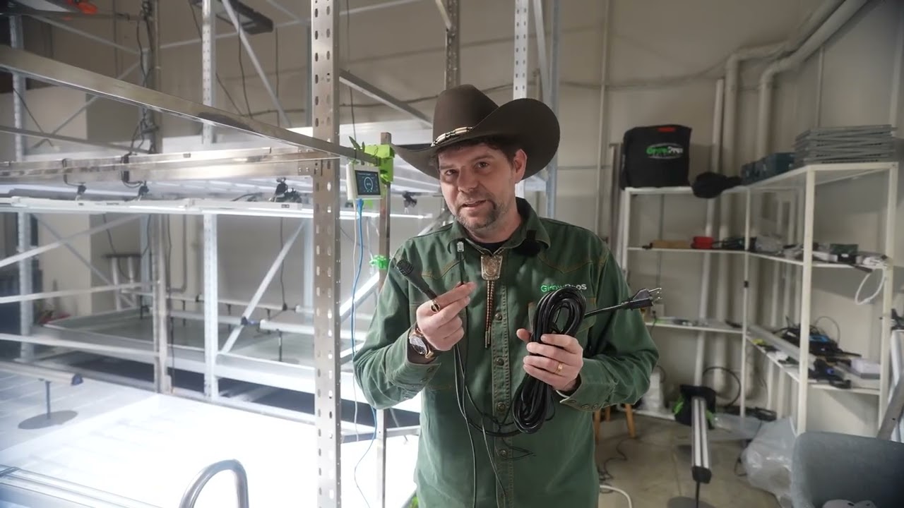 How to connect and use Grow Pros Controller to dual channel Undercanopy lights.