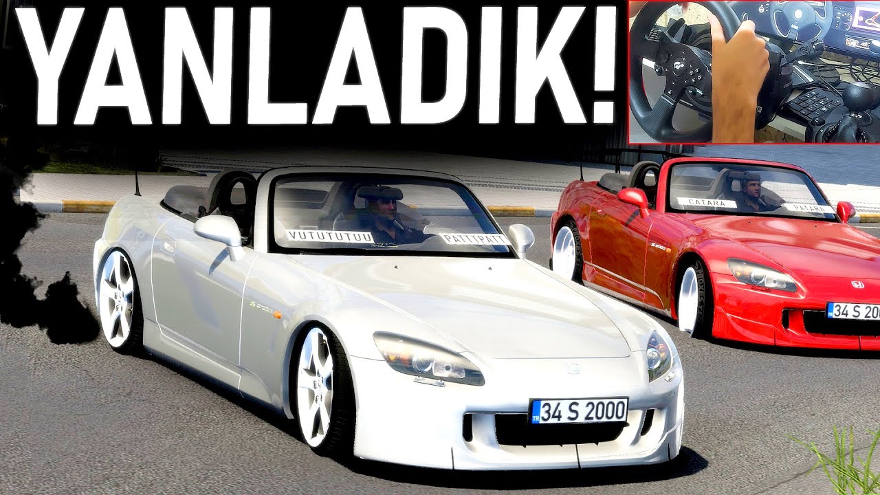 HONDA S2000'LER İLE YAN YAN MAKASLI YOLCULUK! - D&Uuml;R&Uuml;M&Uuml;NE YARIŞTIK @Keremkulak - ETS 2 Mod T300RS GT