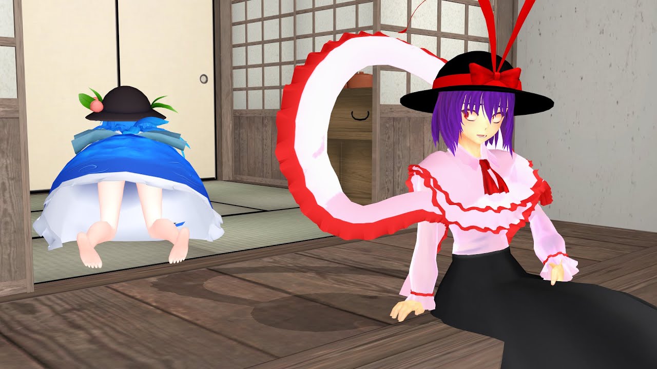 【東方MMD】　衣玖さんの華麗なる一日
