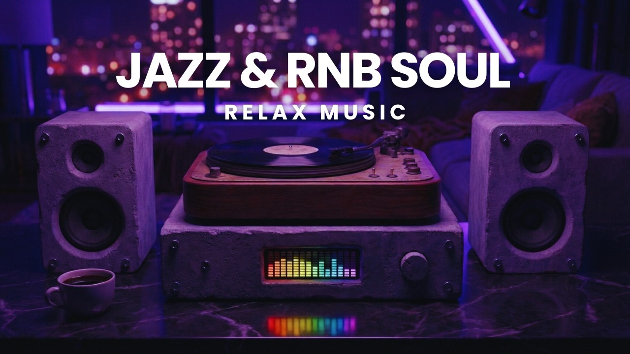 Smooth Jazz & R&B Soul Playlist for Stress Relief, Calm Nights, and Easy Focus