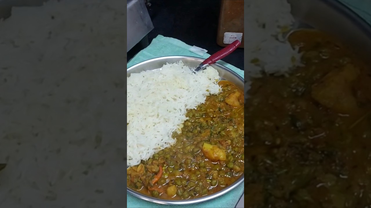22 February Maa Beta ke Desi Simple Lunch Thali 😋 #youtubeshorts #food #cooking #foodcook #tranding