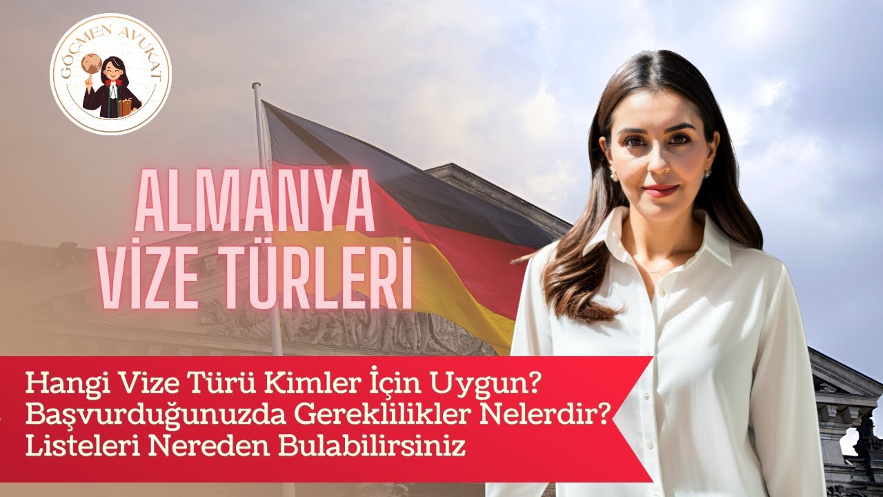 Almanya Vize Türleri ile YouTube Serimize Devam Ediyorum!