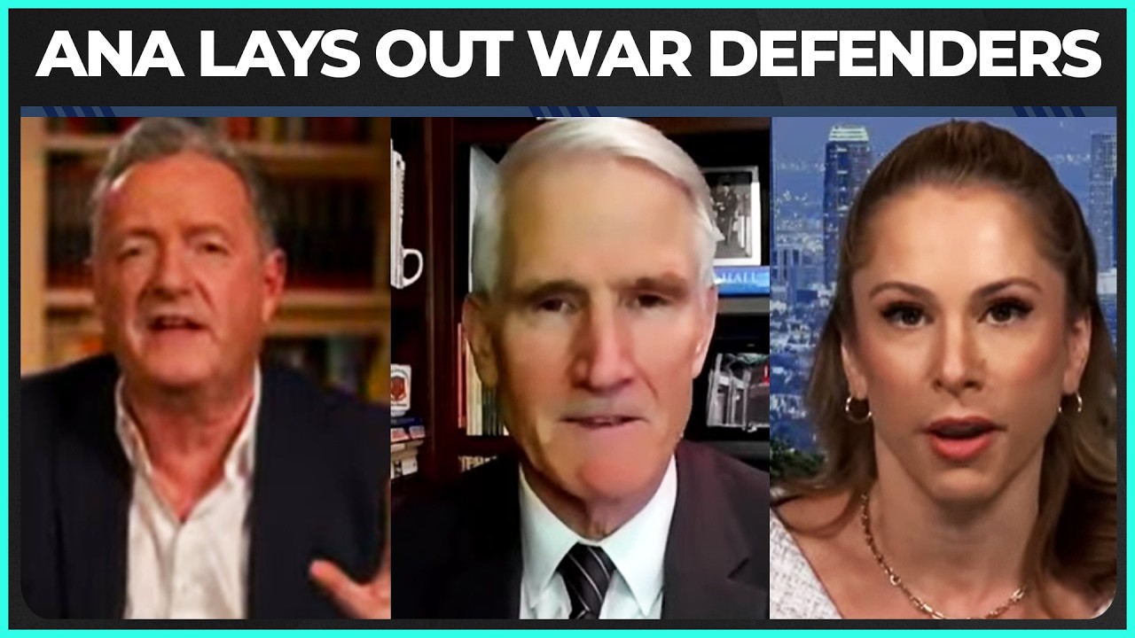 Ana BLASTS Iran War Defenders On Piers Morgan