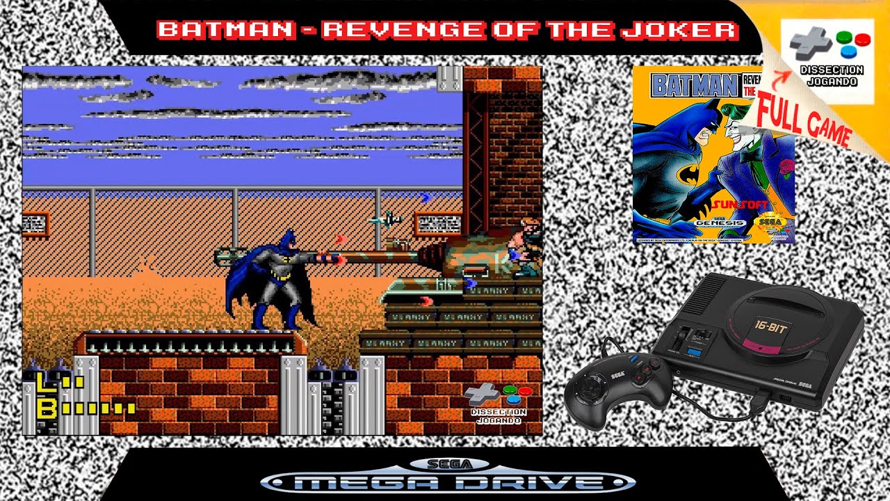 Batman : Revenge of the Joker - Mega Drive / Genesis [Longplay]
