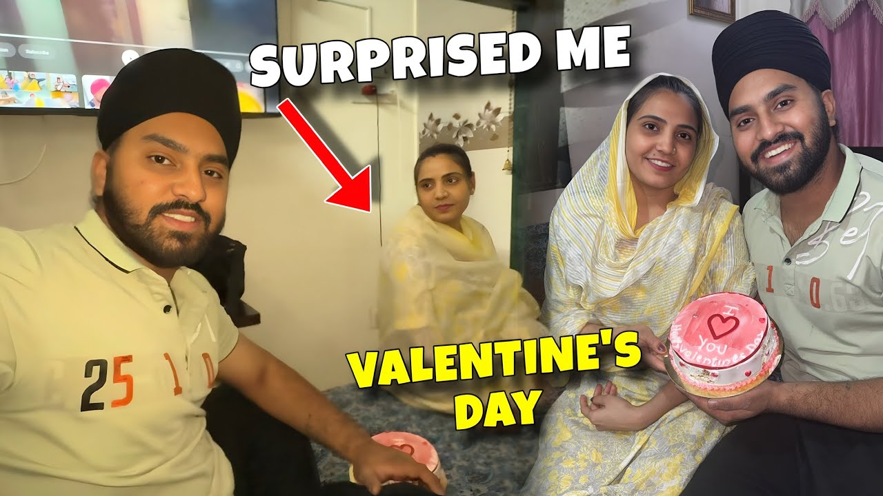 Simran Suprised Me On Valentine’s Day! 😍