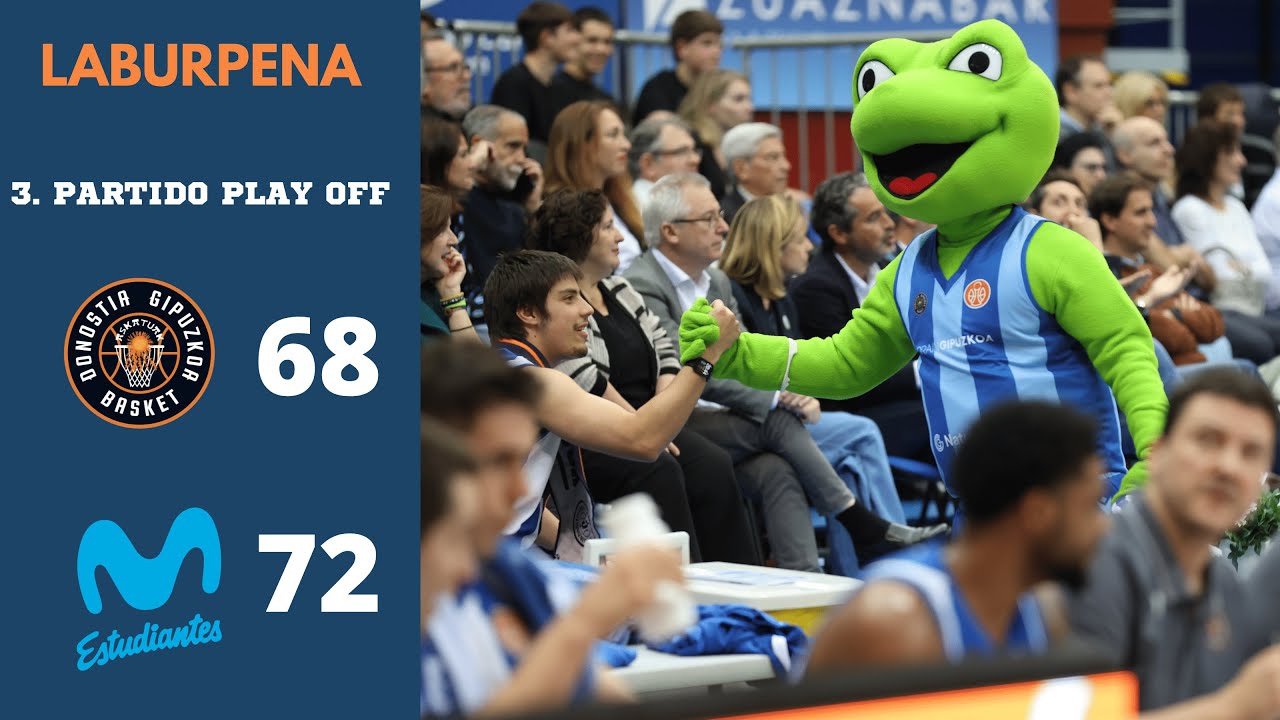RESUMEN | INVEREADY GIPUZKOA 68 72 MOVISTAR ESTUDIANTES