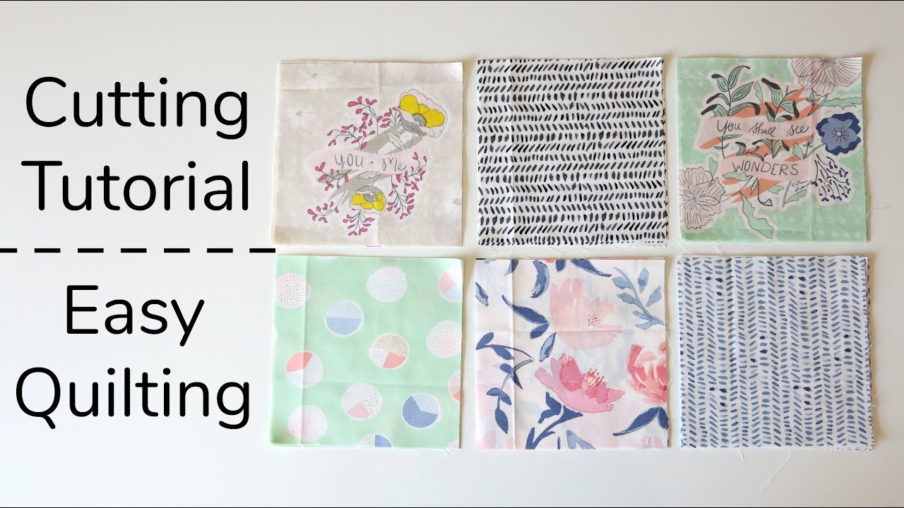 How to Cut Patchwork Squares