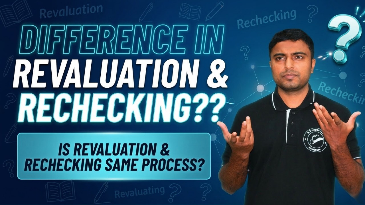 Difference in Revaluation & Rechecking? | Is Revaluation & Recheckng Same Process??? | #ytshorts