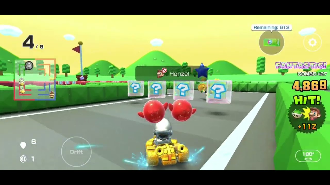 Mario Kart Tour - GBA Battle Course 1 [1080p HD]