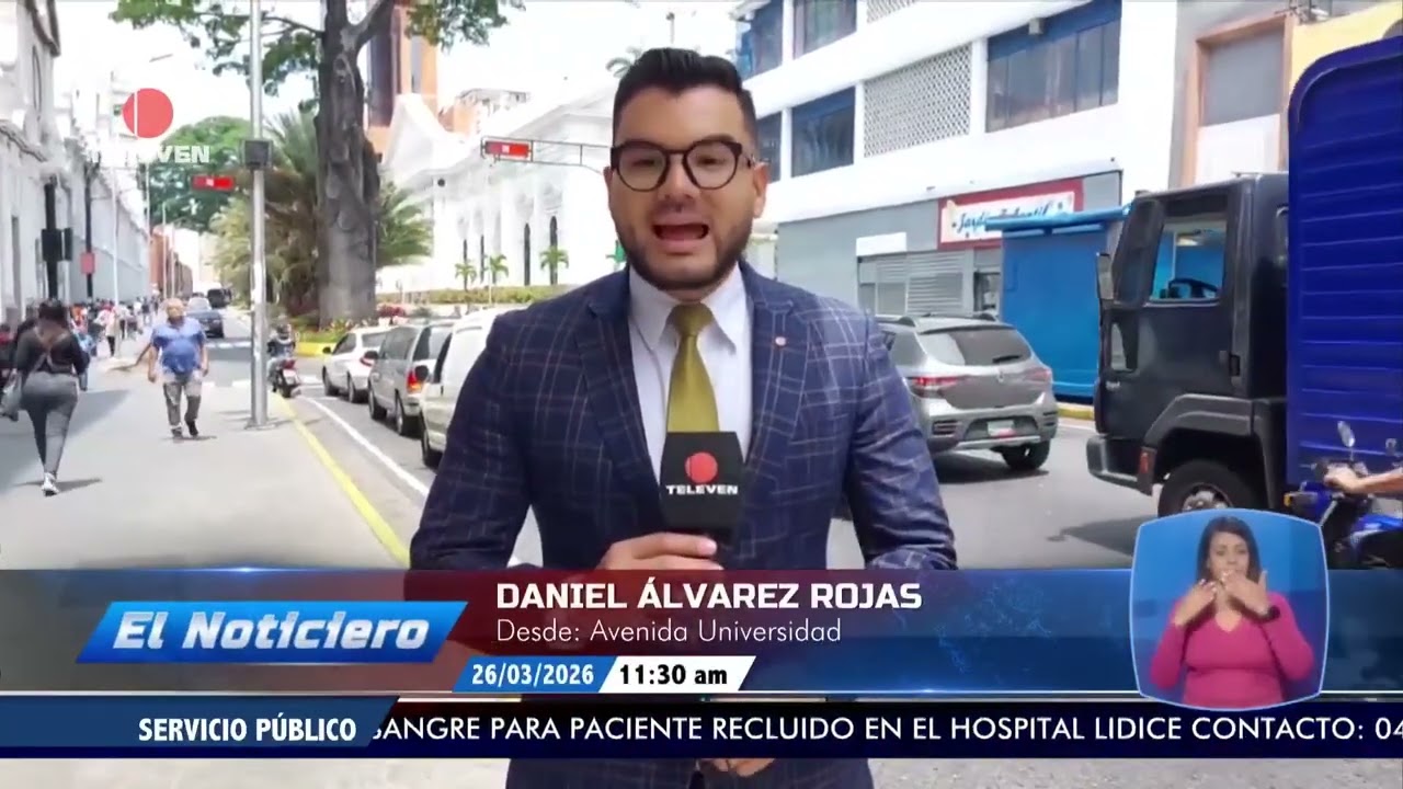 Hoy ser&aacute; la segunda discusi&oacute;n de la Ley de Minas - El Noticiero emisi&oacute;n meridiana 26/03/26