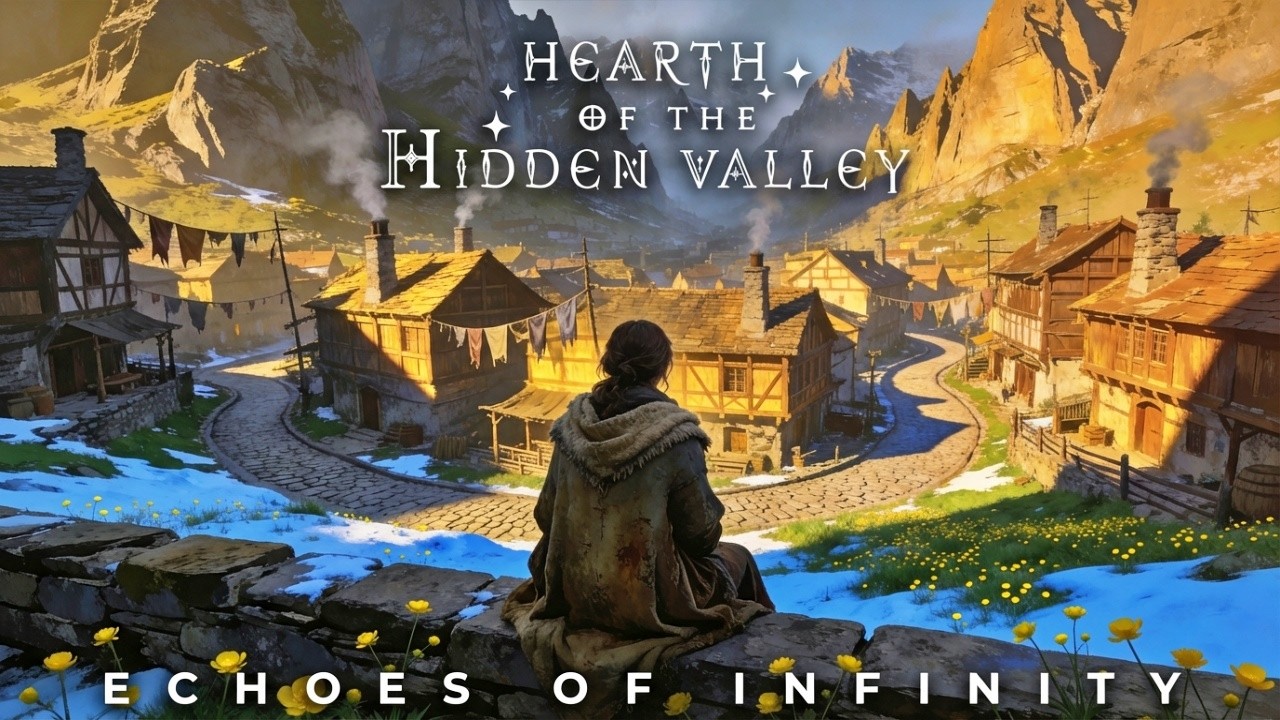 Hearth of the Hidden Valley | Fantasy Celtic Ambience | Relaxing Music [No Ads]