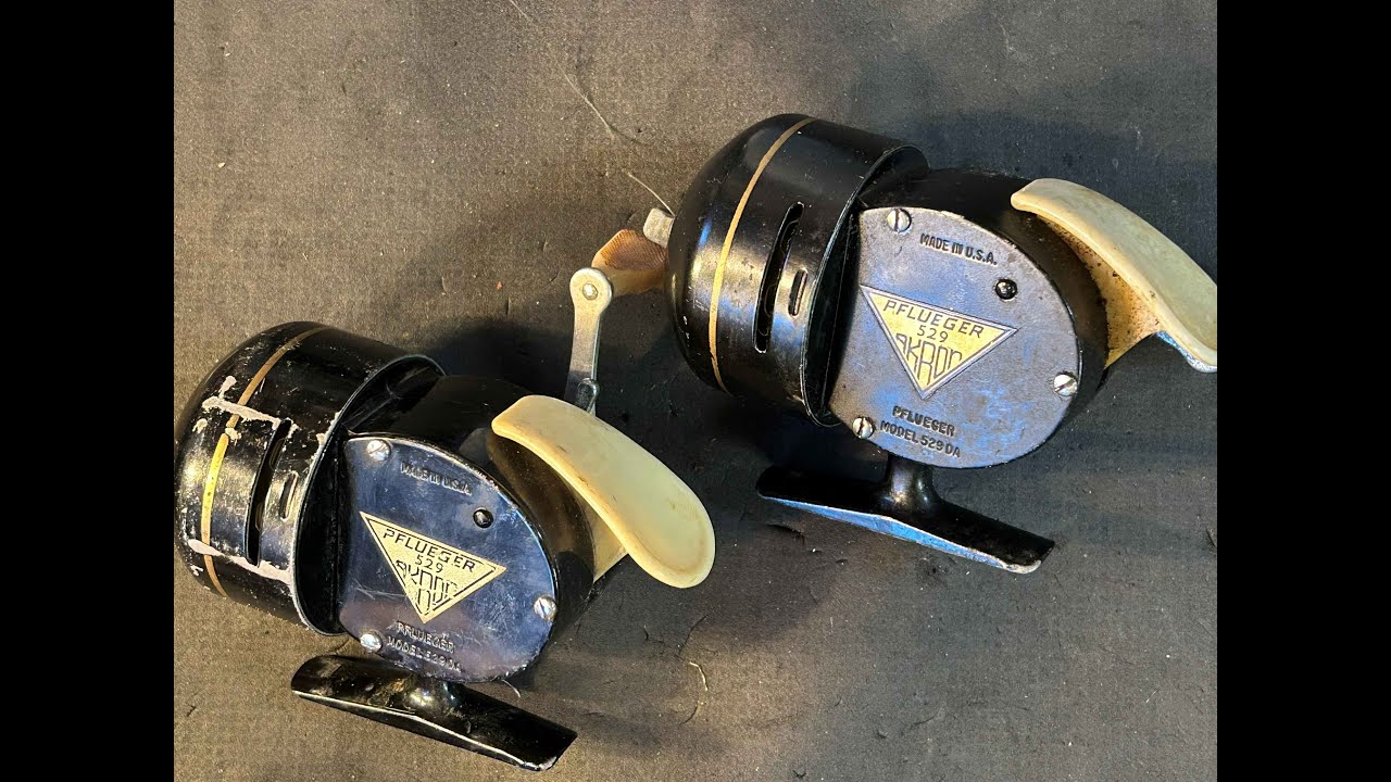 Pflueger 529 — Обслуживание и смазка — Катушки Young Martin's