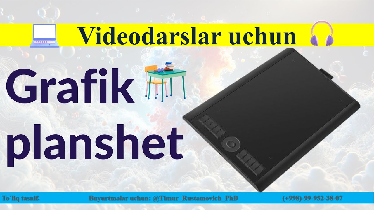 GRAFIK PLANSHET I ONLINE DARSLAR UCHUN I Gaomon M10KPro