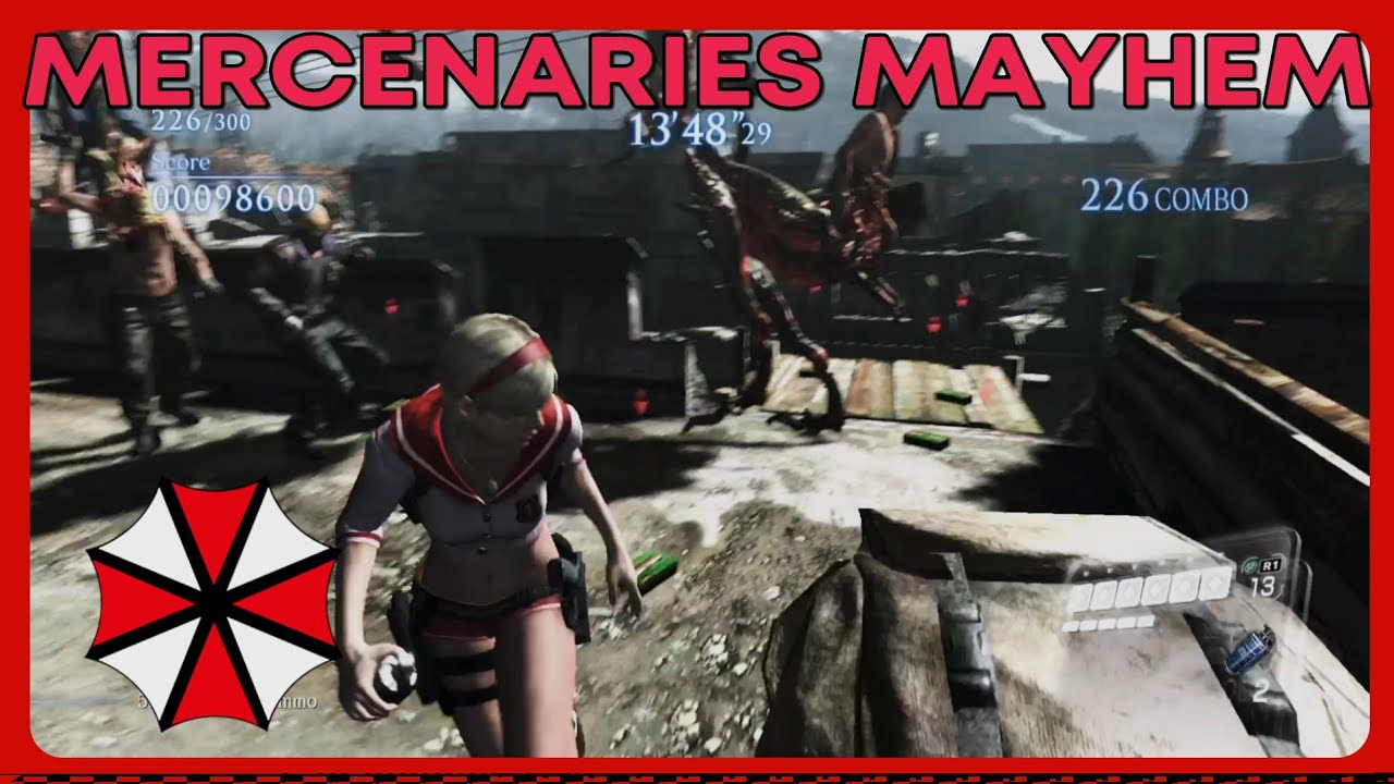 The HARDEST Mercenaries in Resident Evil -  Resident Evil 6  in 2026 - No Mercy -  Sherry Birkin