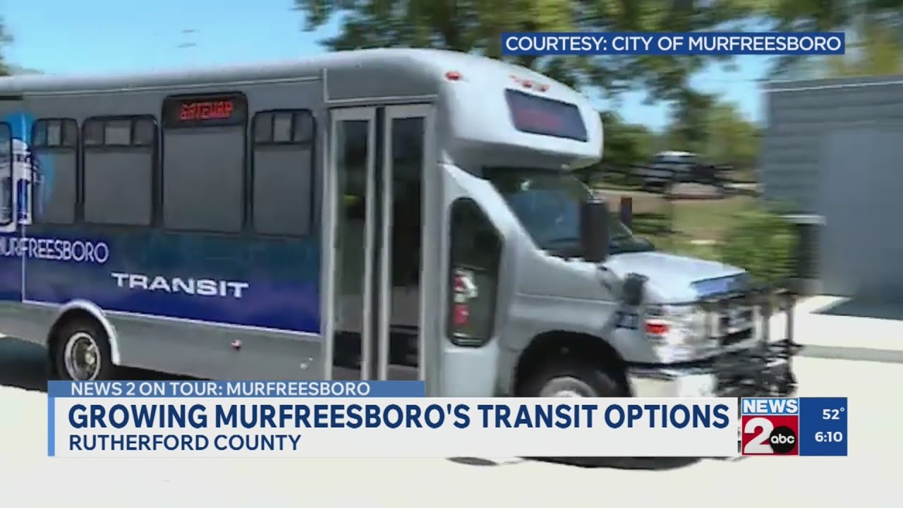 Growing Murfreesboro, TN's public transit options