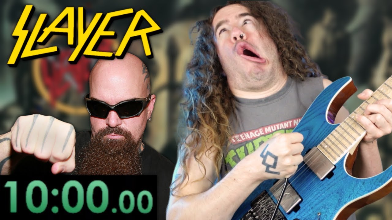 Могу ли я написать песню Entre SLAYER всего за 10 МИНУТ? (Скоростное прохождение)