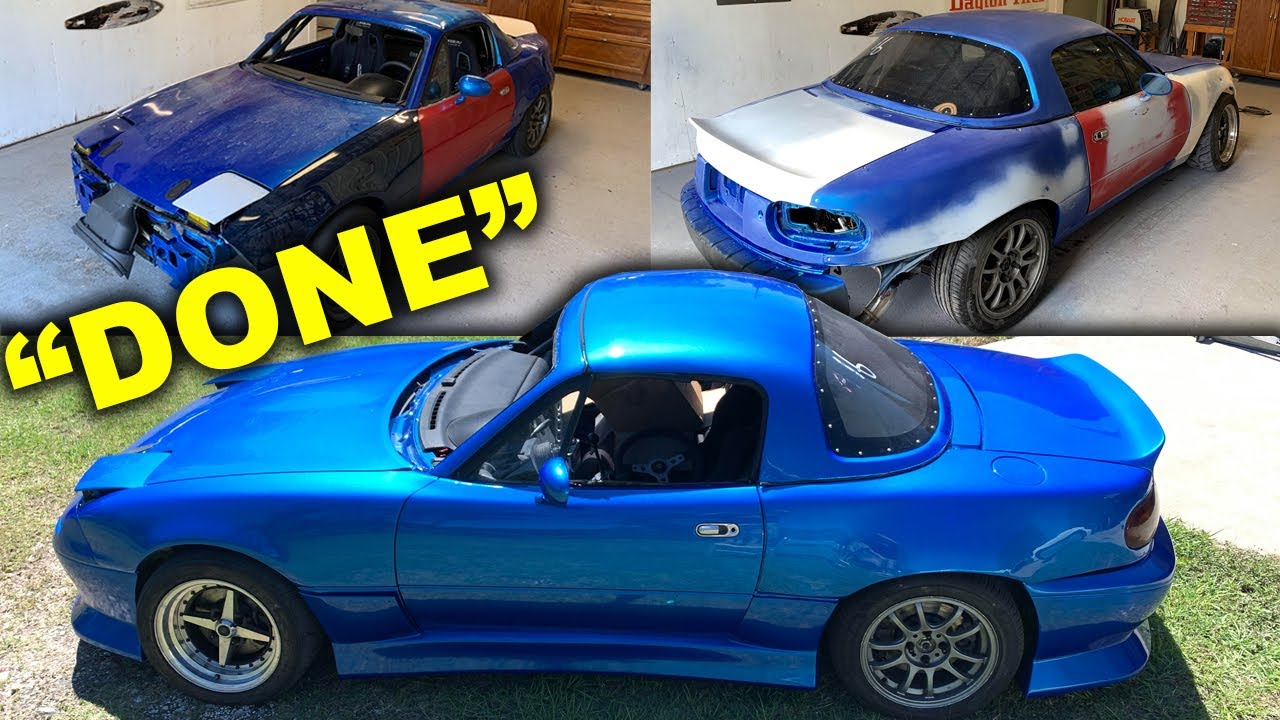 Final Assembly Crazy LS Swapped Miata Drift Car